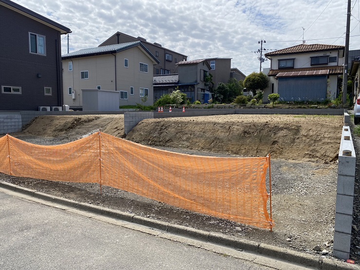 郡山市麓山二丁目売地