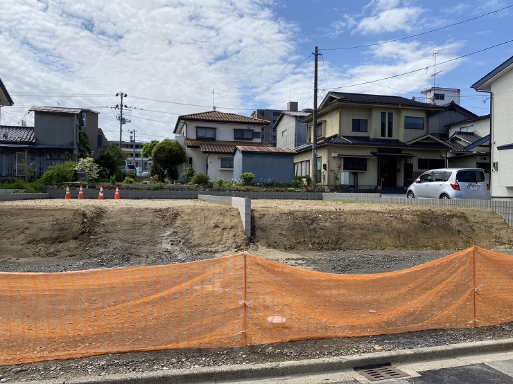 郡山市麓山二丁目売地