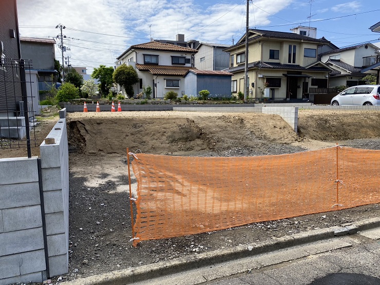 郡山市麓山二丁目売地